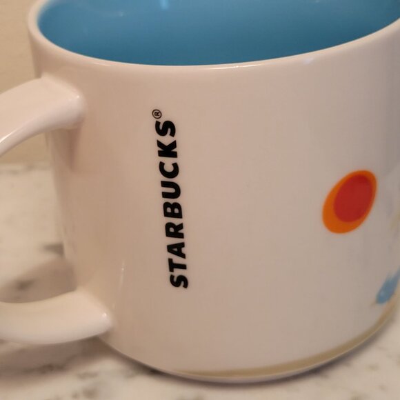 Starbucks New Mexico You Are Here Coffee Tea Mug 14 oz Hot Air Balloons 2017 - Picture 10 of 10